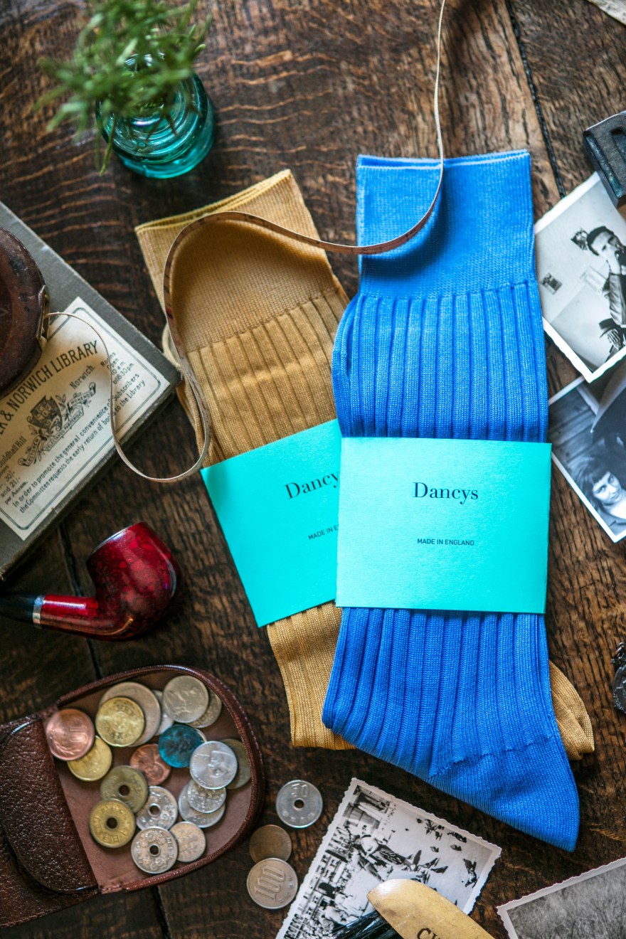 Dancys socks styled by Susie Lloyd and photographed by Matt Keal